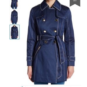 GUESS Denim Trench Coat